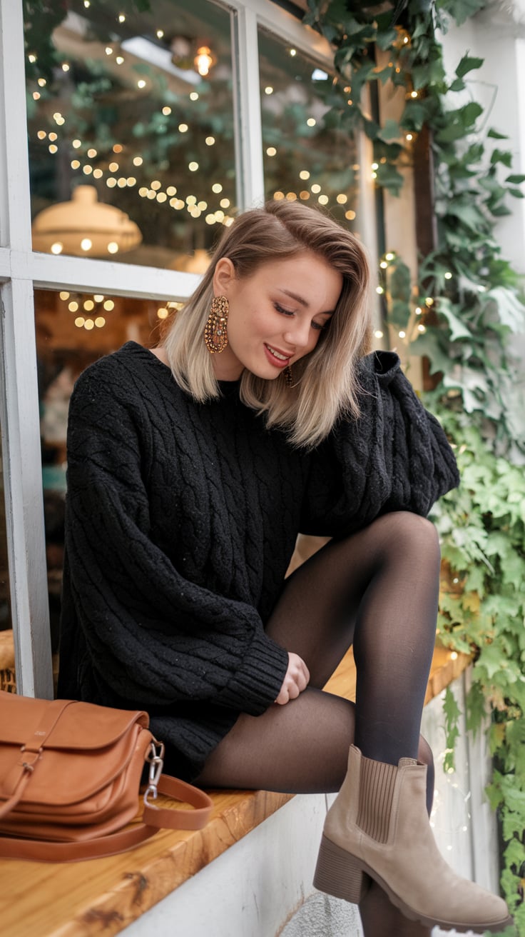 Effortless Style: New Year Café Look