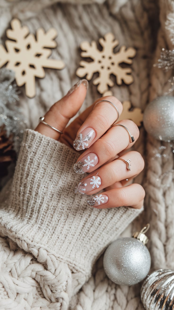Winter Wonderland Nail Art