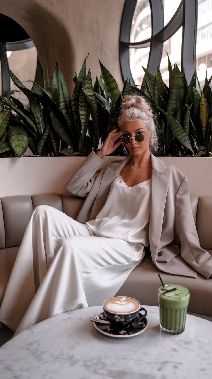 Effortless Glamour: Cream Dream