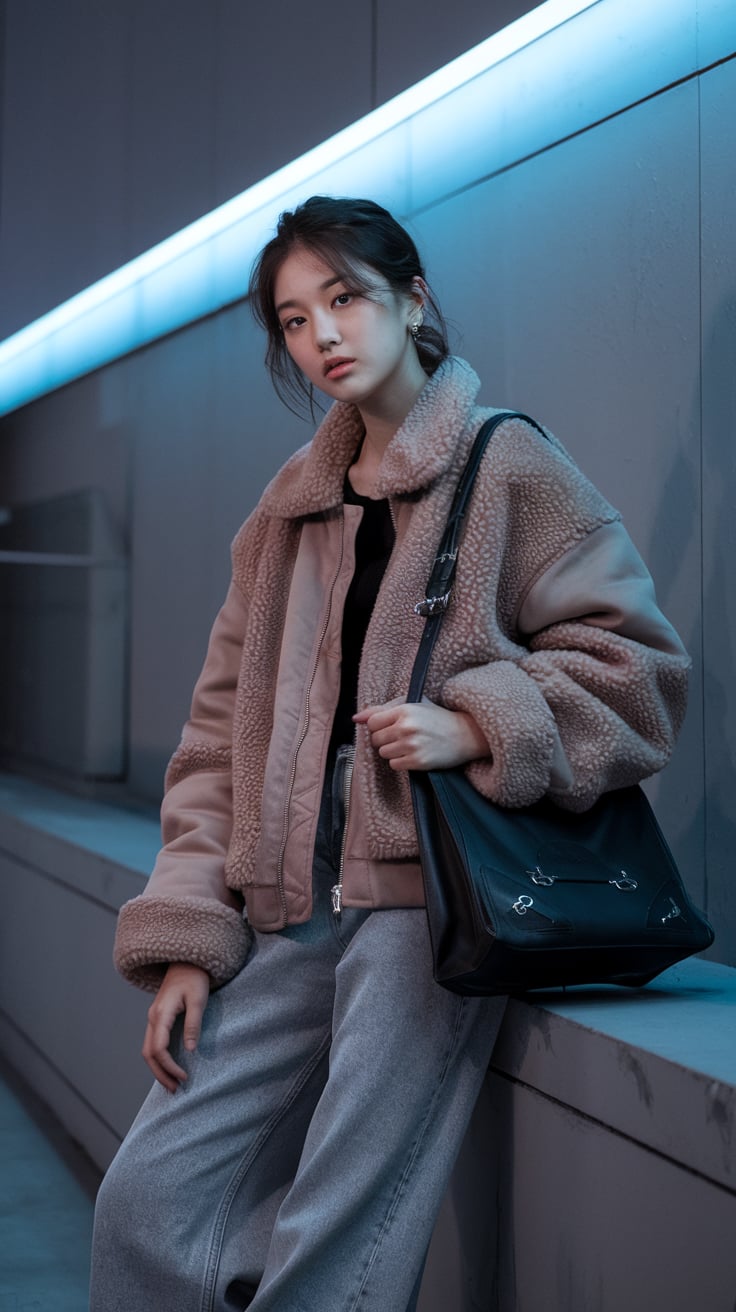 Effortlessly Chic: Shearling & Style