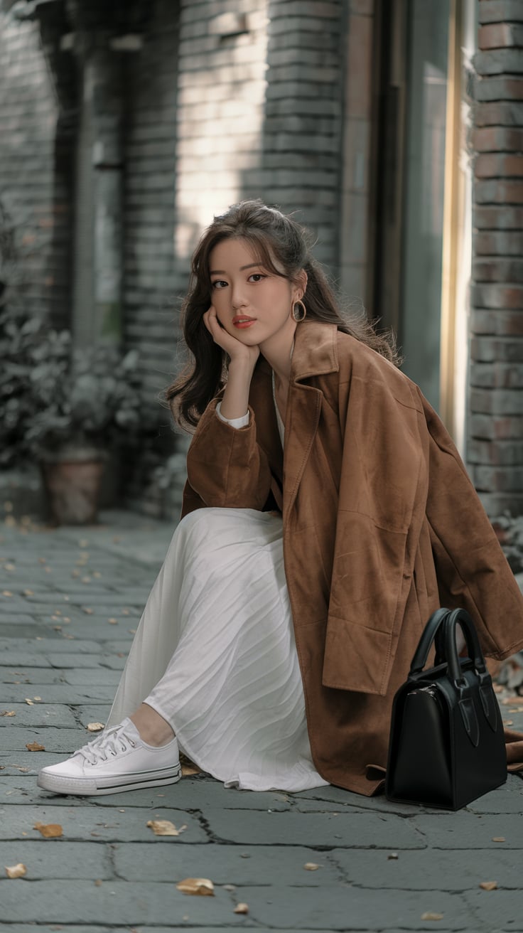 Modern Serenity: Alleyway Aesthetic